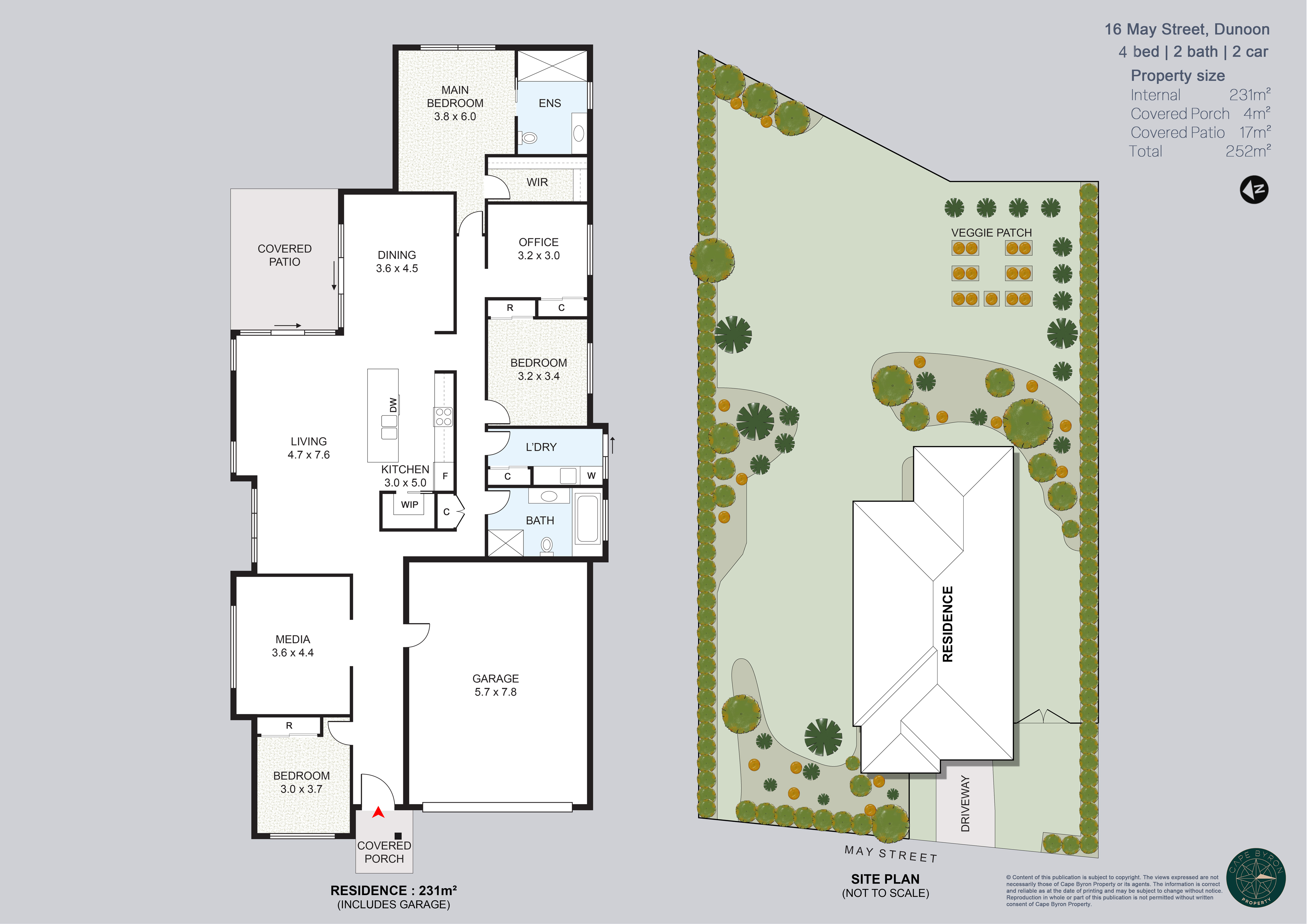 2D floor plan — 16 May Street, Dunoon